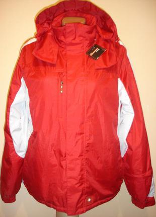 Тёплая горнолыжная куртка на флисе  "x-mail "  48-50 р