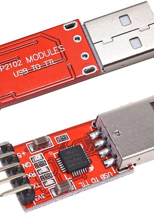 USB-UART конвертер USB-TTL адаптер CP2102 микросхема CH340G Ardui