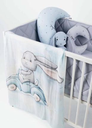 Супер  качественный  набор для новорожденного, одеяло простынь...