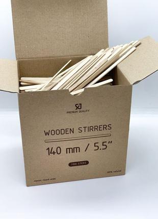 Палочки деревянные 1000 шт. (высокое качество)