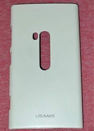 Чехол Usams для Nokia 920 Lumia white 0399