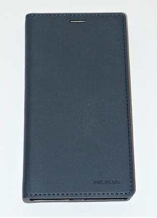 Чехол Nokia CP-303 для Nokia 3 dark blue Оригинал! 0406