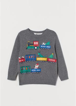 Оригінальні бавовняні светри h&m хлопчикам 2-4, 4-6ї 6-8 років