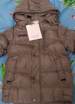 Куртка детская Пальто Зимняя размер 4
