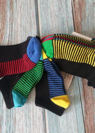 Набор носочков george  носки яркие в полоску