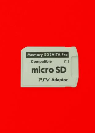 Переходник адаптер Sd2vita 5.0 Pro на MicroSD для PS Vita