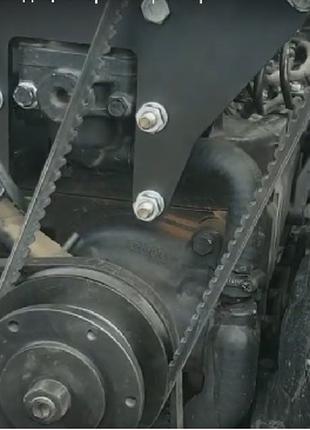 Кронштейн крепления компрессора Мтз двигатель Д243 и Д245 12 mm.