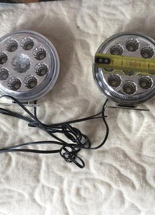 Дневные ходовые огни ДХО DRL 9LED