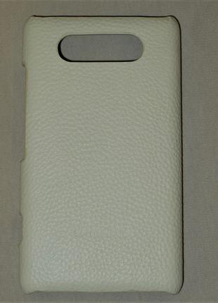 Чехол Melkco для Nokia 820 Lumia white 0427