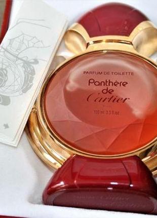 Panthere cartier пантера от картье винтаж 100мл