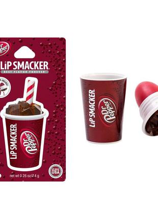 Бальзам для губ lip smacker dr pepper.  оригинал из сша.