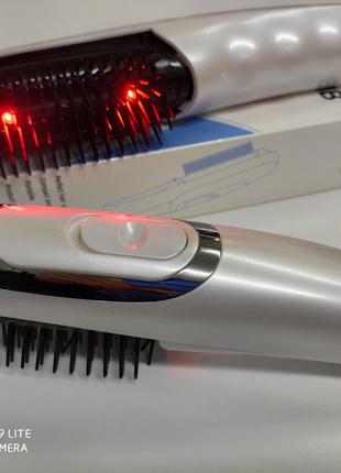 Расческа массажер лазерная вибрирует для массажа головы