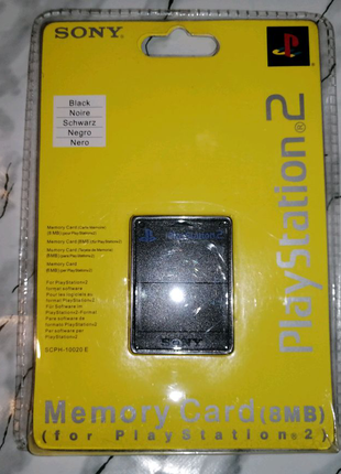 Продам оригинальные карты памяти для Sony Playstation 2