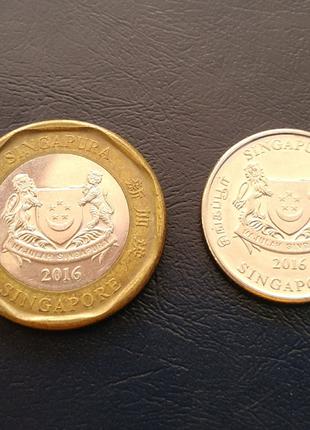 Сингапур: две монетки