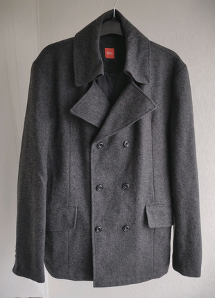 Укороченные мужское пальто Hugo Boss