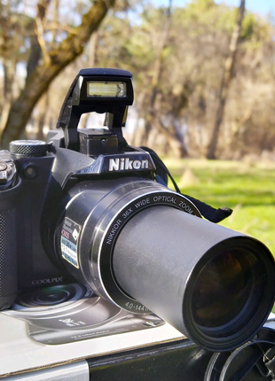 Nikon P500+Карта,Зарядное,Сумочка