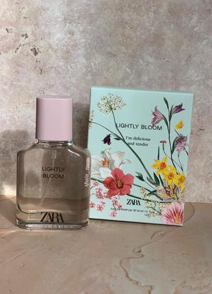 Духи zara lightly bloom/парфуми/парфюм /туалетна вода