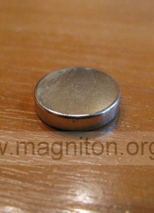 Неодимовый магнит 14х3 мм