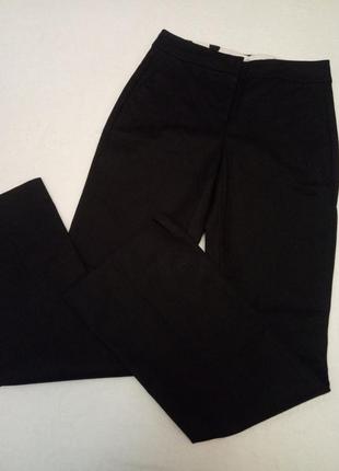 Черные осенние  стрейчевые брюки boden