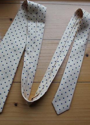 Шелковый галстук kiton napoli