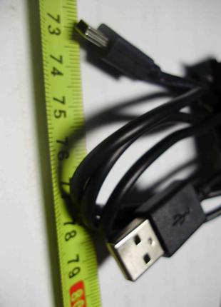 Кабель USB-mini USB 80 см.