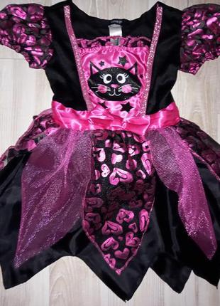 Карнавальное платье кошки кошечка