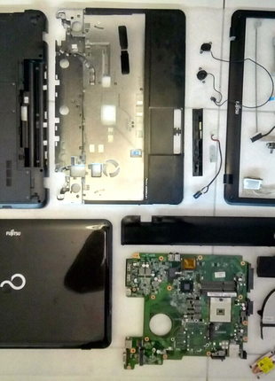 Fujitsu Lifebook AH531 AH512 запчасти разборка ноутбука