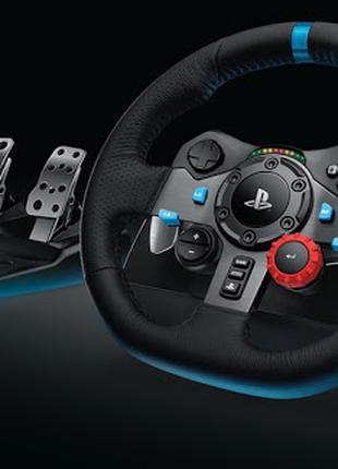 Прокат керма Logitech G29 Driving Force Racing Wheel (PS4/PS3/PC)