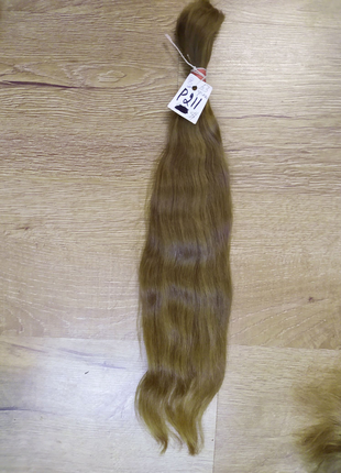 P 211 Светлорусые шелковистые волосы для наращивания