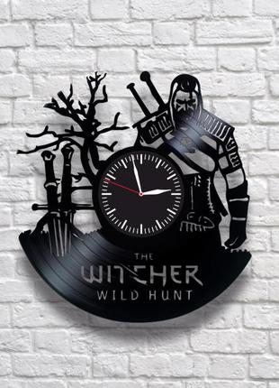 "witcher" - настінні годинники з вінілових платівок. унікальни...