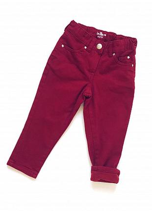 Термо джинсы на девочек 4-6 лет