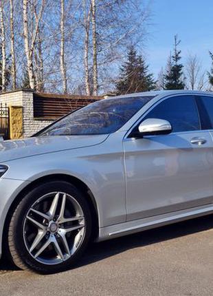 083 Mercedes W222 S500L vip сріблястий оренда авто