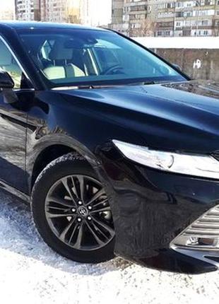 150 Toyota Camry V70 черная 2019 заказать авто на свадьбу