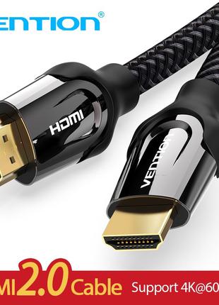 Оригинал Vention HDMI 2.0 кабель 18 Гбит/с 4К/60 к/с 3D ARC (3 м)