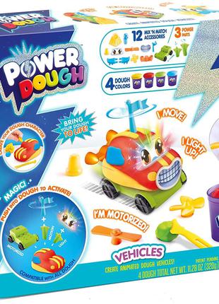 Інтерактивний пластилін Canal Toys  Power Dough Електричні машини