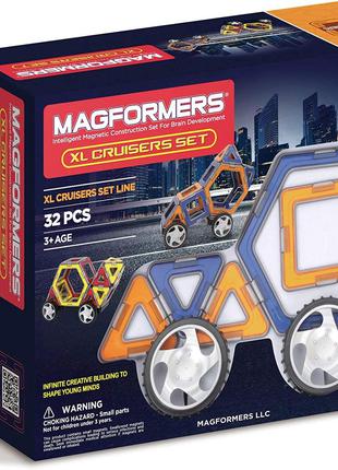 Магнітні будівельні блоки Magformers XL 32 шт.