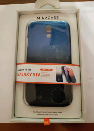 Чехол-крышка Miracase для Samsung Galaxy S4 синий