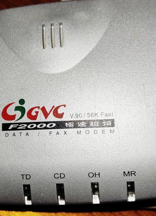 GVC F2000 - Модем, Факс, Голос