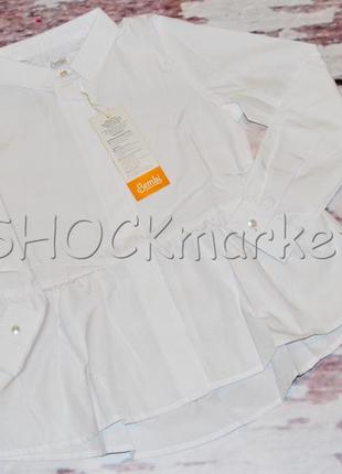 Рубашка школьная на девочку рб 145 бемби р.146-158