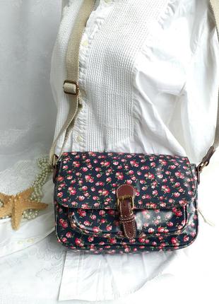 Cath kidston london original сумка мессенджер натуральный котт...