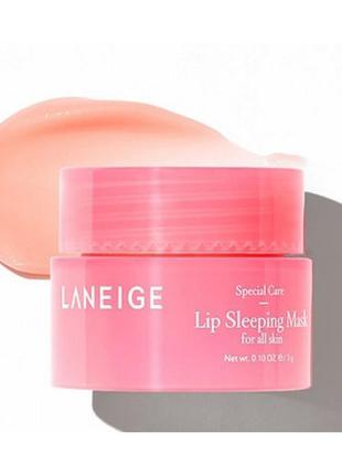 Laneige lip sleeping mask berry miniature миниатюра ночной мас...