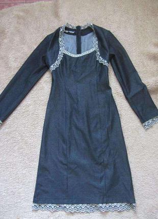 Деловое, нарядное платье defile lux, размер 36