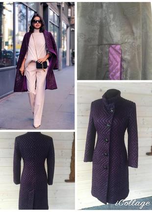 Фирменное стильное стеганое пальто длины миди идеально садится...