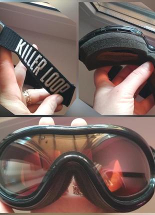 Фирменные горнолыжные очки горнолыжная маска оригинал супер ка...