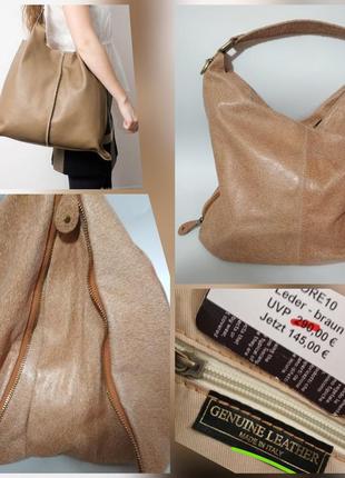 100% кожа фирменная базовая натуральная кожаная сумка шопер