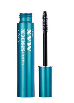 Тушь super shock max avon черная