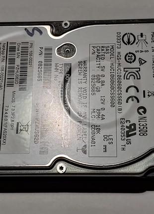 Жорстку диск HGST HUC106060CSS600 600Gb 10K 6G SAS 2.5 C10K600