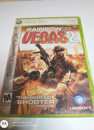 Игра Xbox 360 Rainbow Six Vegas 2 лицензия NTSC