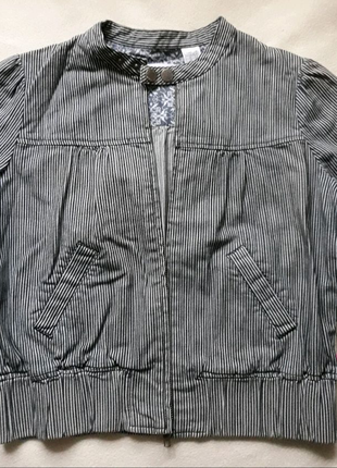 Джинсова коттонова куртка джинсовка La Redoute XS-S Франція