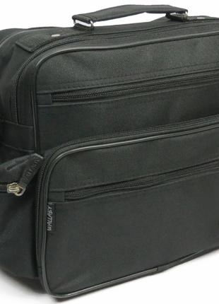 Практичная мужская сумка Wallaby 2440 черный